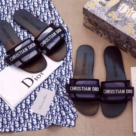 christian dior pool slides|knock off Christian Dior slides.